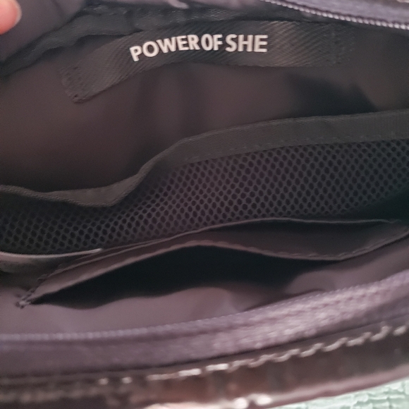 Athleta Shiny Black Crossbody Bag - Picture 5 of 9